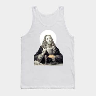 Jesus Christ  christian emblem CHRIST Tank Top